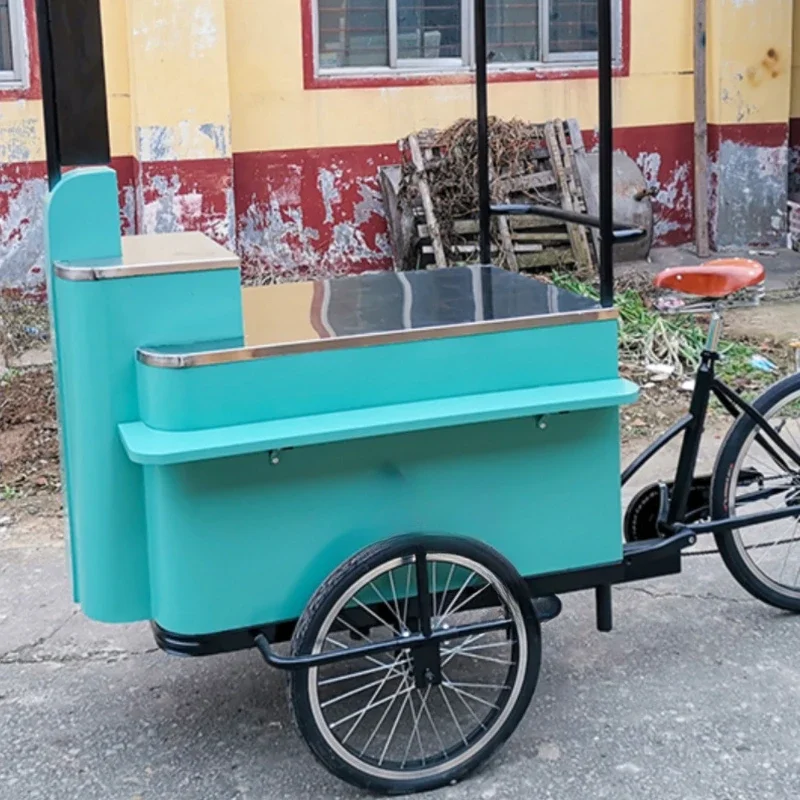 Reverse ride tricycle creative stall square activities commercial vehicle market tricycle