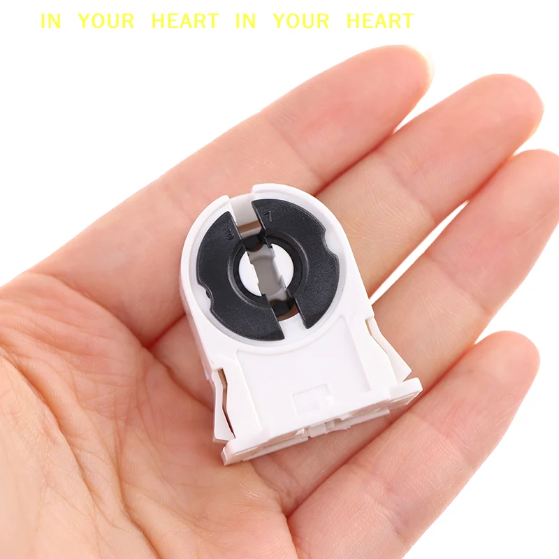 

【X】Universal T8 Lamp Pin T8/G13 Fluorescent Lamp Holder Heat-Resistant Lamp Holder Light Tube Holder
