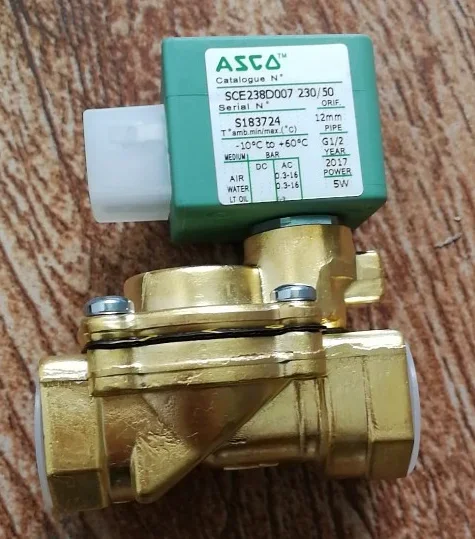 ASCO Solenoid Valve SCE238D007 AC220V/DC24V