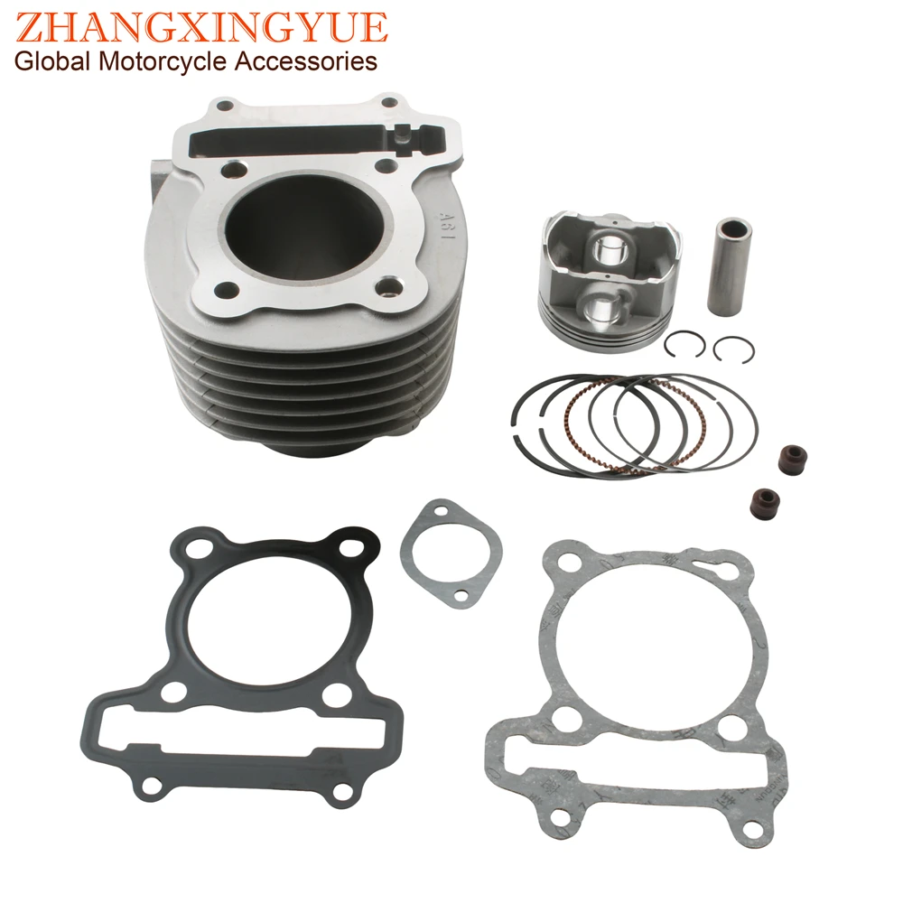 Immagine 4: Kit Cilindro Scooter 57.4mm GR150 JP150 Crox150 per SYM Jet 4 Symphony 150 Crox Jet 4 150cc 4T 12100-A61-000
