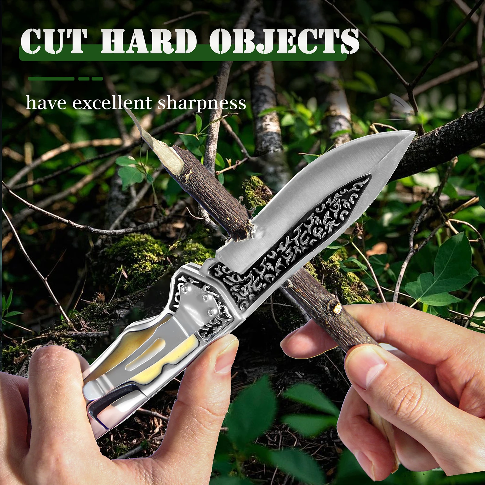 Canivete Portátil Dobrável com - Vintage Collectible Knife avaliação e preço