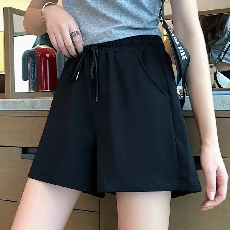 Fno pockets emale طالب جامعي الترفيه المنزل الرياضة تشغيل السراويل فضفاضة تناسب الركض السراويل، ملابس رياضية لليوجا، السراويل الرياضية الصالة الرياضية