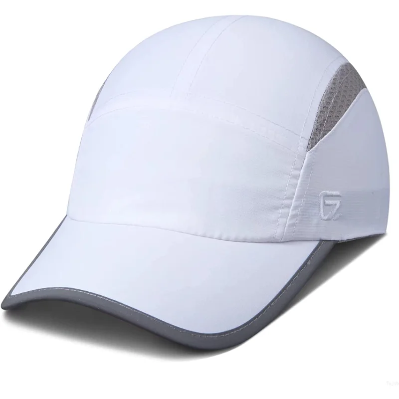 

【GADIEMKENSD】 Womens Unstructured Hats Reflective Brim UPF 50+ Outdoor Caps for Women M17