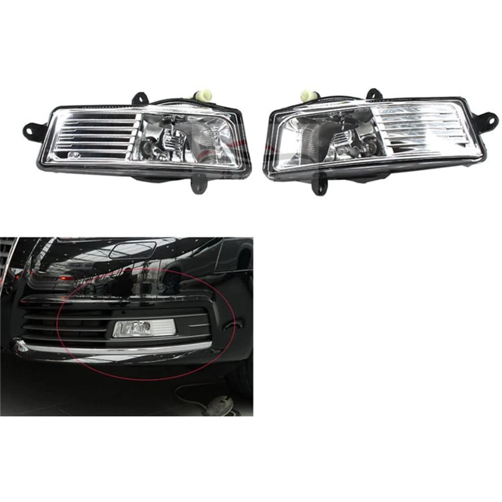 Pair Left + Right Fog Light Driving Light Fog Lamp with Bulb for-AUDI A6 C6 A6 Quattro 2009-2011 4F0941699A