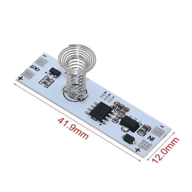 5V-24V Multi-function cabinet LED light touch switch dimming intelligent switch capacitive induction induction dimming module