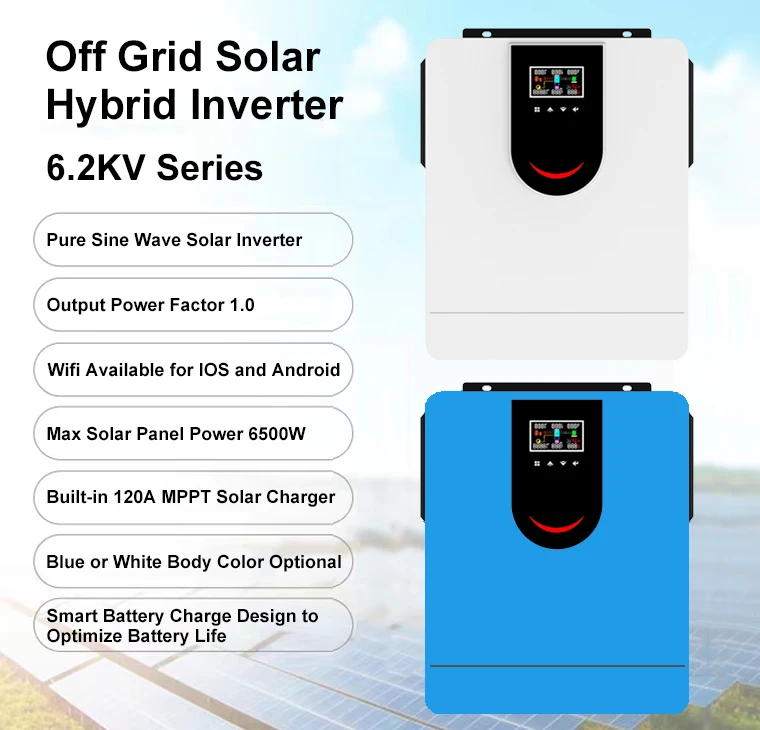 6.2kw fora da rede sistema solar kit completo inversor híbrido solar bateria do painel solar sistema de energia solar