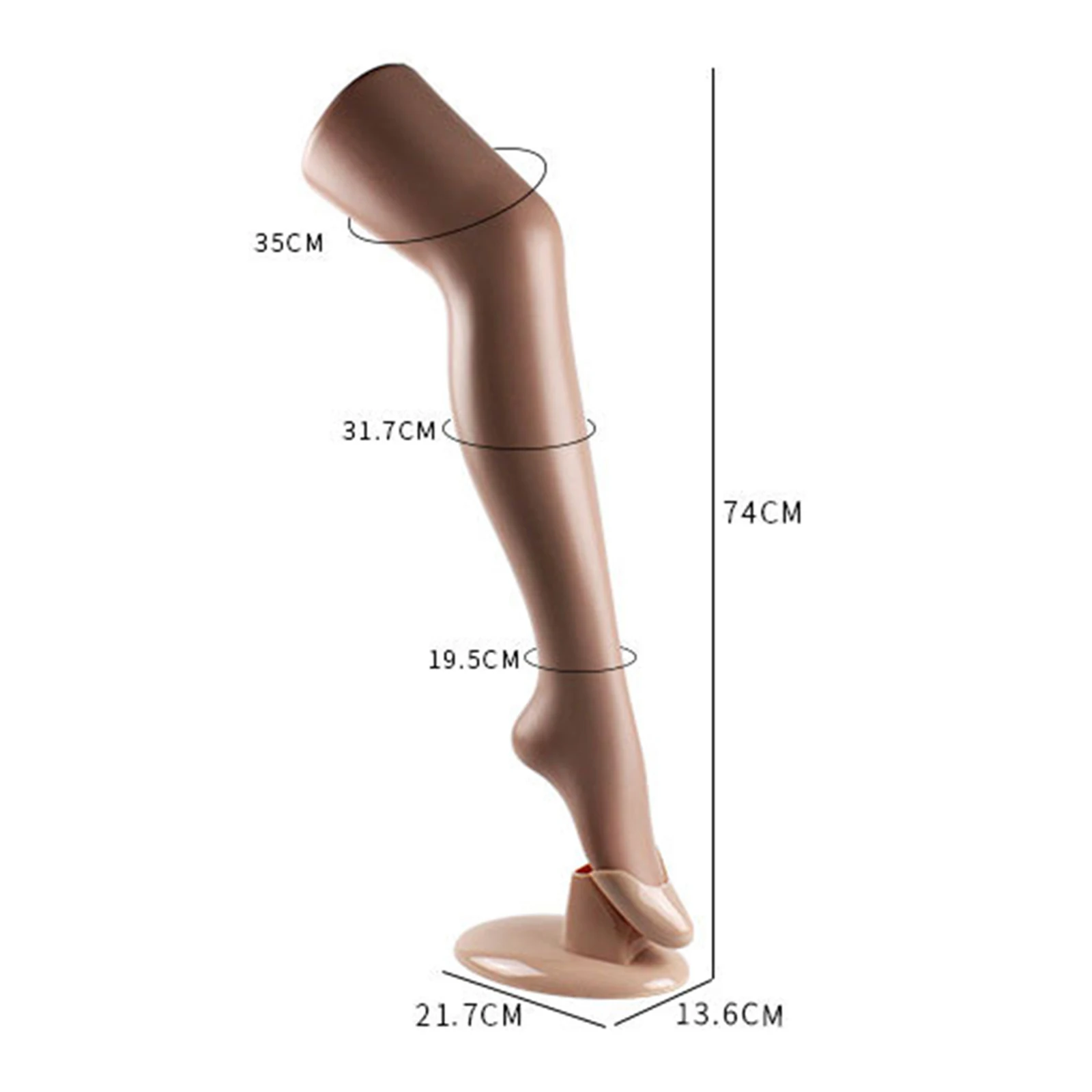 Free Standing Female Leg Models Have Long Legs Mannequin for Commercial Use Shop Showcase