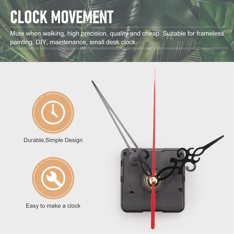 Modern Quartz Wall Clock Mechanism Movement Repair Replacement Parts