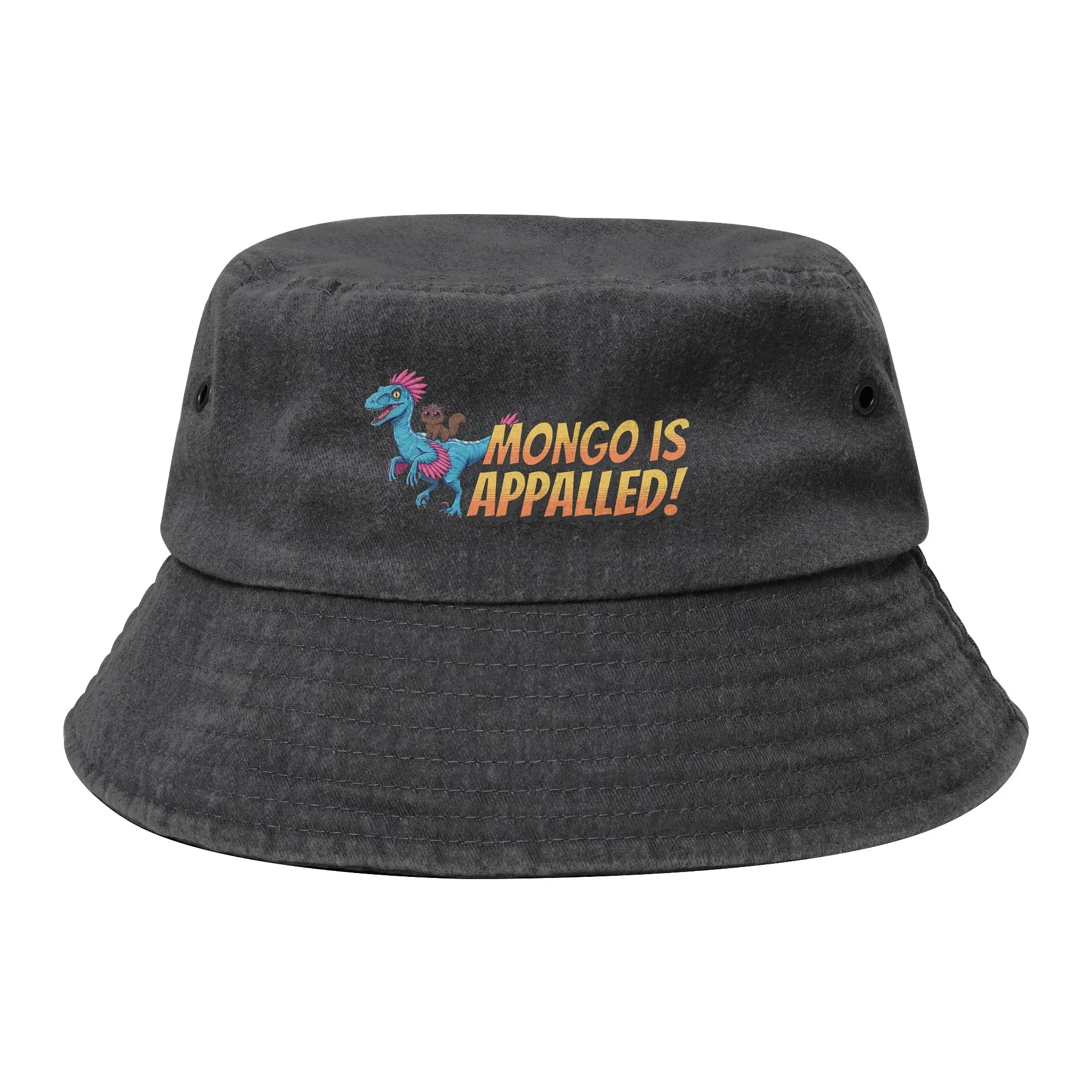 Fashion Mongo is Appalled Dungeon Crawler Carl Bucket Hats Girl Packable Outdoor Sport  Fishing Cap Spring Picnic Headwear