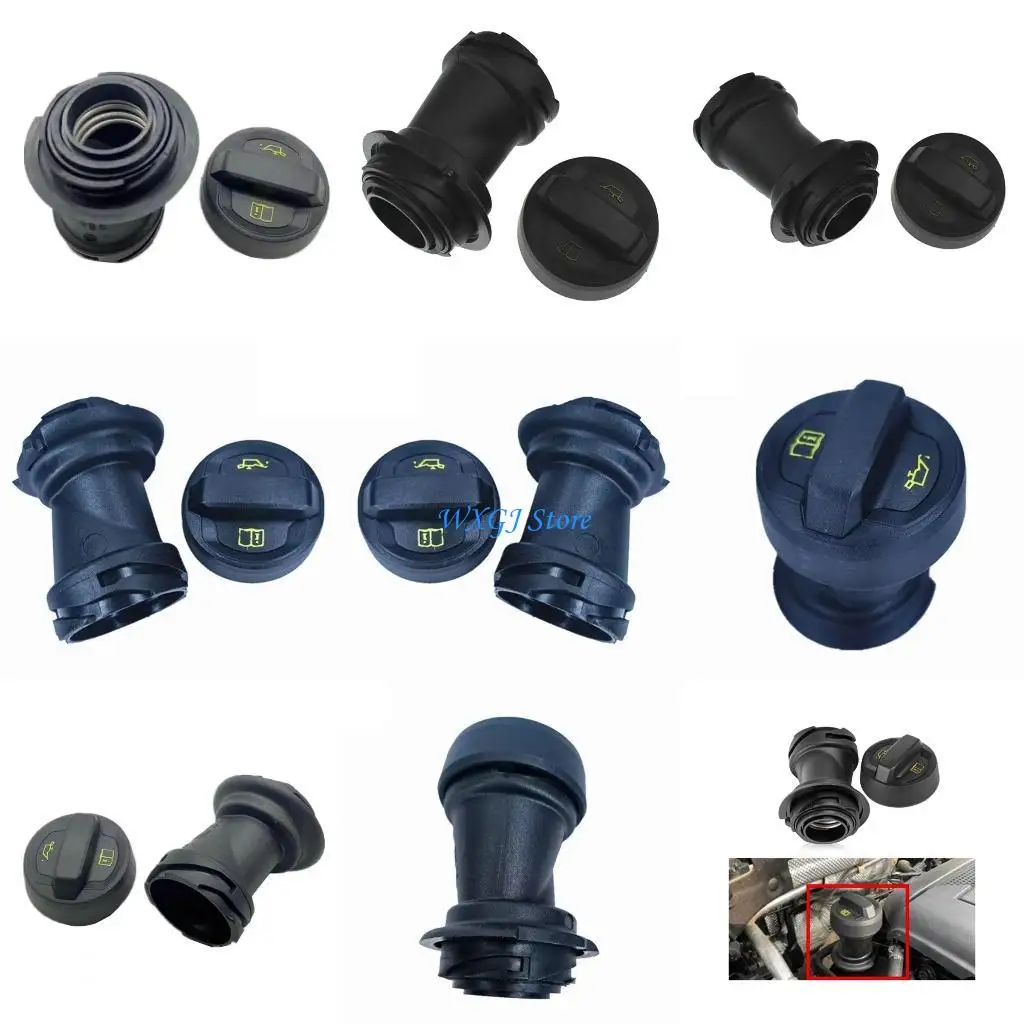 

37JE масляного наполнителя Spout Tipe 06K103281A 05E103485B 06K103281B для быстрого обслуживания автомобиля