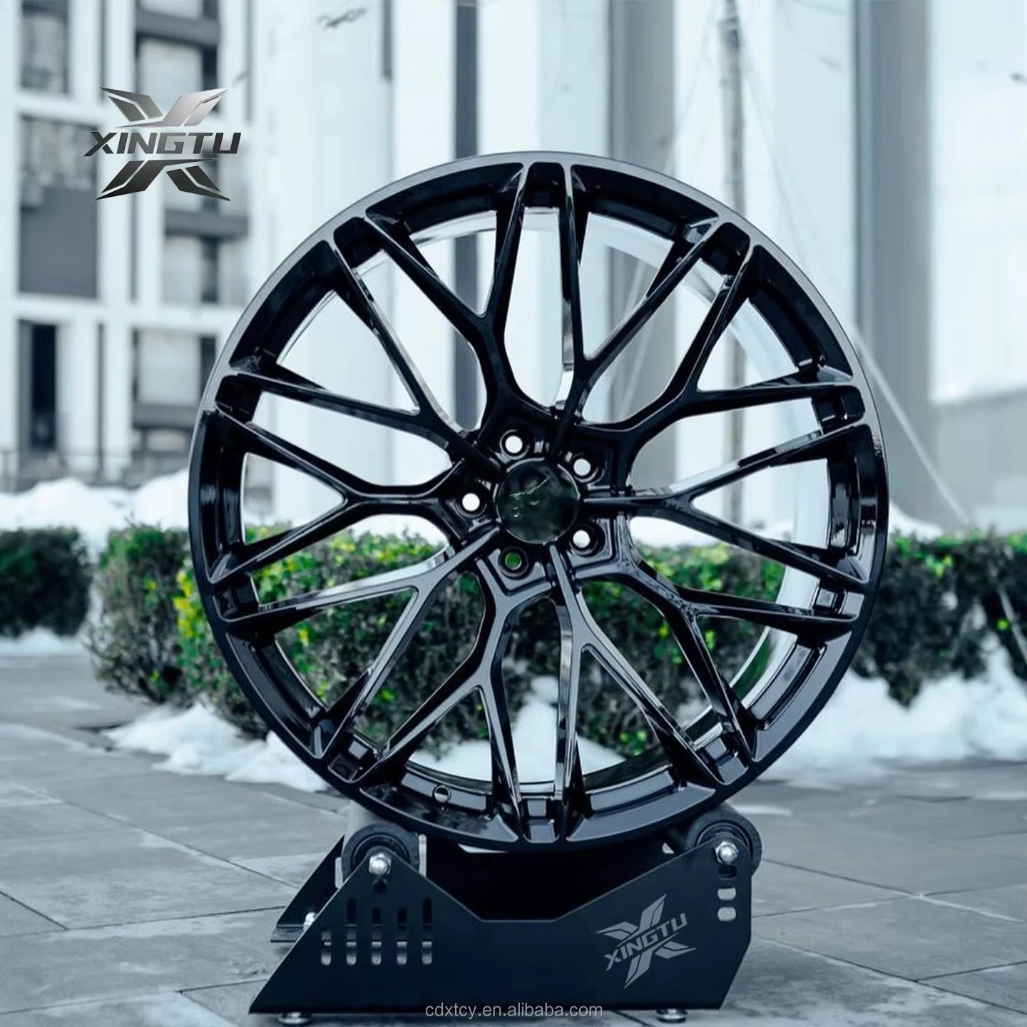 

Автомобильные диски XINGTU 17, 18, 19 дюймов с глубокой полкой, черная отделка, 5x120, 5x114.3, для BMW, Mercedes, Land Rover, Porsche 911