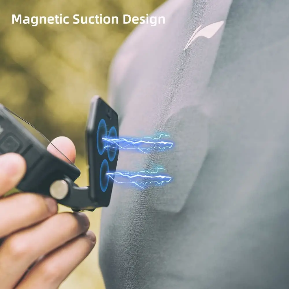 Soporte magnético de cámara de acción para GoPro, soporte de pecho para GoPro Hero, GoPro Max, AKASO, DJI Action Osmo Action