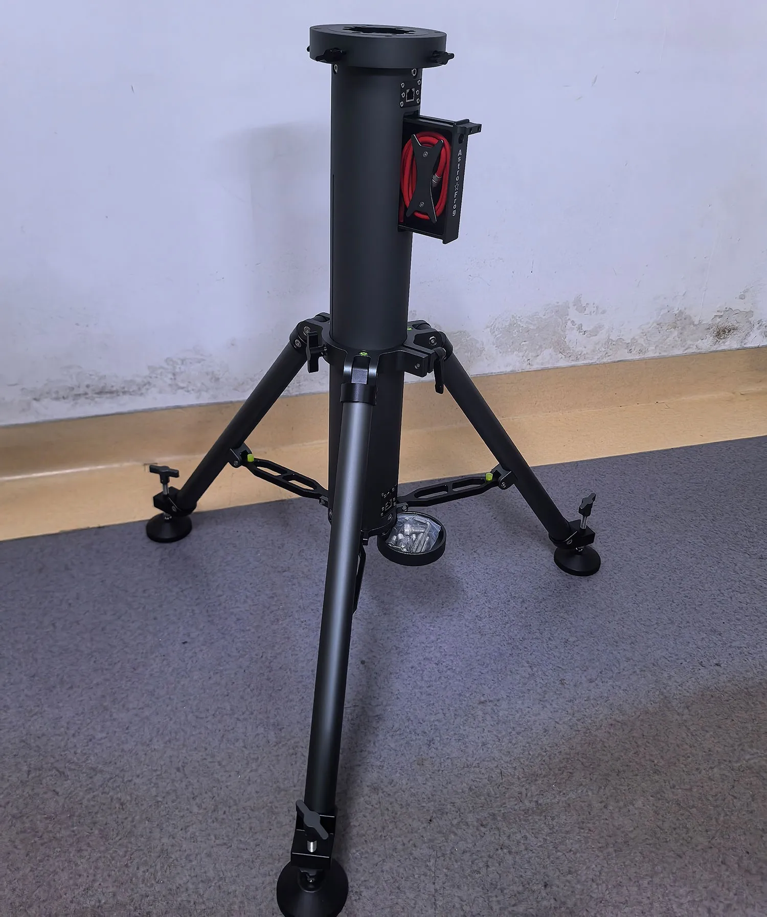 TeSeek AstroFrog AF-100 Multifunctional Telescope Tri-Pier Column for Sky-Watcher HEQ5 EQ6-R Mount