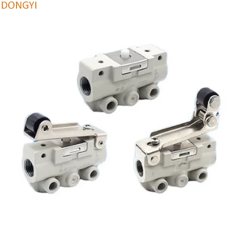 2/3 Port Mechanical Valve VM100 Series,VM123-M5-00A/01A/01SA/02A/02SA,VM132/133-M5-00A,VM133-M5-01A/01SA/02SA,VM132-M5-30RA/BA