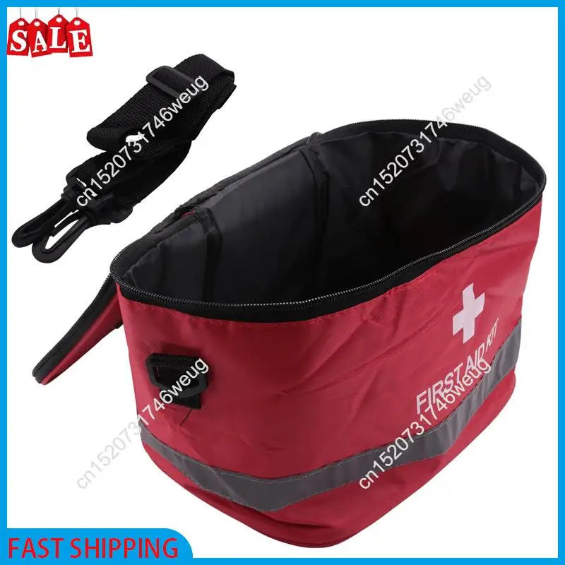 

XFDZ-Уличная аптечка, спортивная сумка для кемпинга, домашний пакет для выживания в чрезвычайных ситуациях, красная нейлоновая сумка через плечо с ярким символом креста