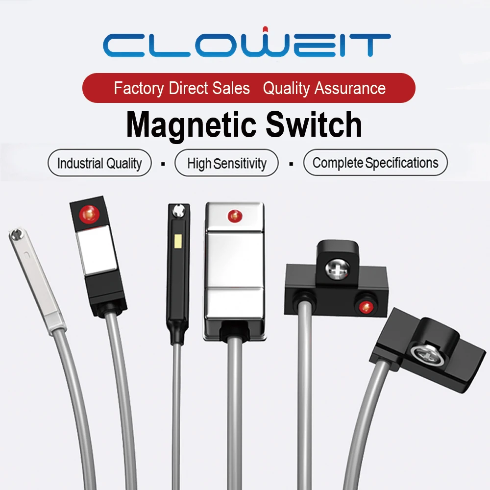 Cloweit CS1-U F S G H J M100mA Magnetic Proximity Reed Switch Appplications for Air Cylinder