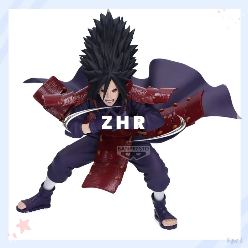 BANPRESTO VIBRATION STARS Naruto Uchiha Madara Animation Model Action Figure Toy Collection Gift