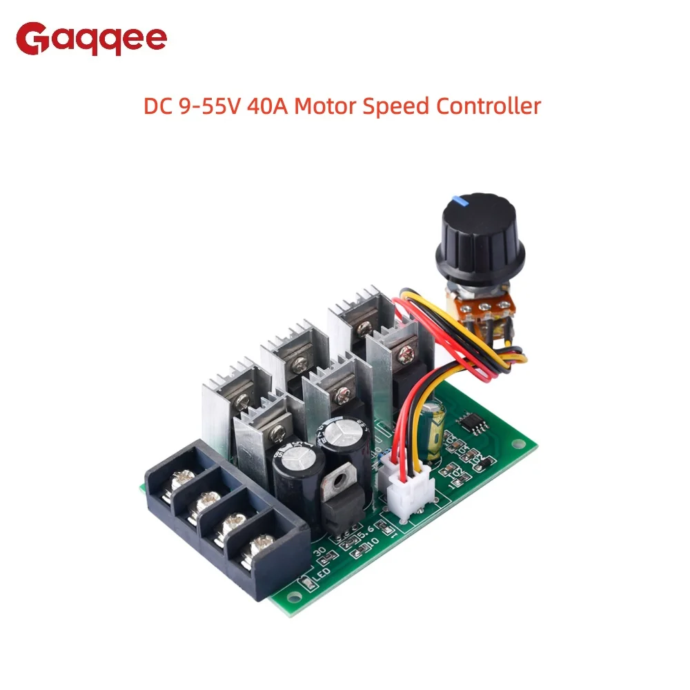 �y�Z�[�����zDC 9-55V 40A ���[�^�[���x���M�����[�^�[ PWM ���[�^�[���x�R���g���[���[ 2000W �n�C�p���[�h���C�u���W���[��