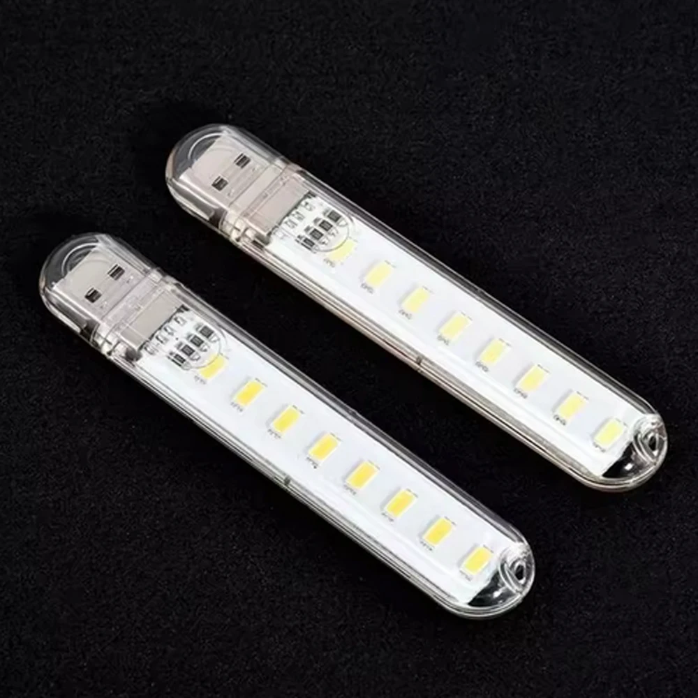 Mini USB Book Light Portable Ultra Bright LED Reading Lamp DC 5V for Power Bank Camping PC Laptops - USB Night Light