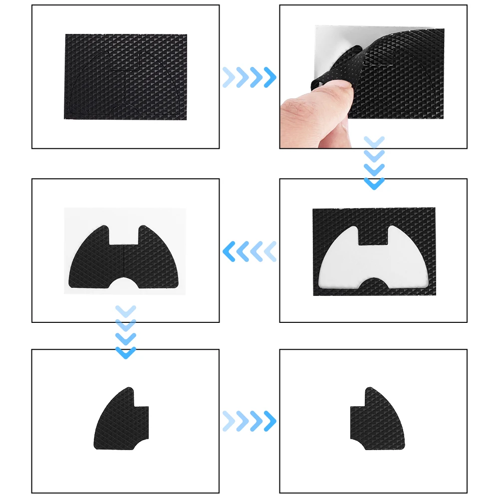 وسادة وسادة ل INOKIM OXO OX سكوتر كهربائي الاحتكاك للطي المقرب ملصق حشوة وسادة الضوضاء مكافحة ارتداء المقرب ملصق #4