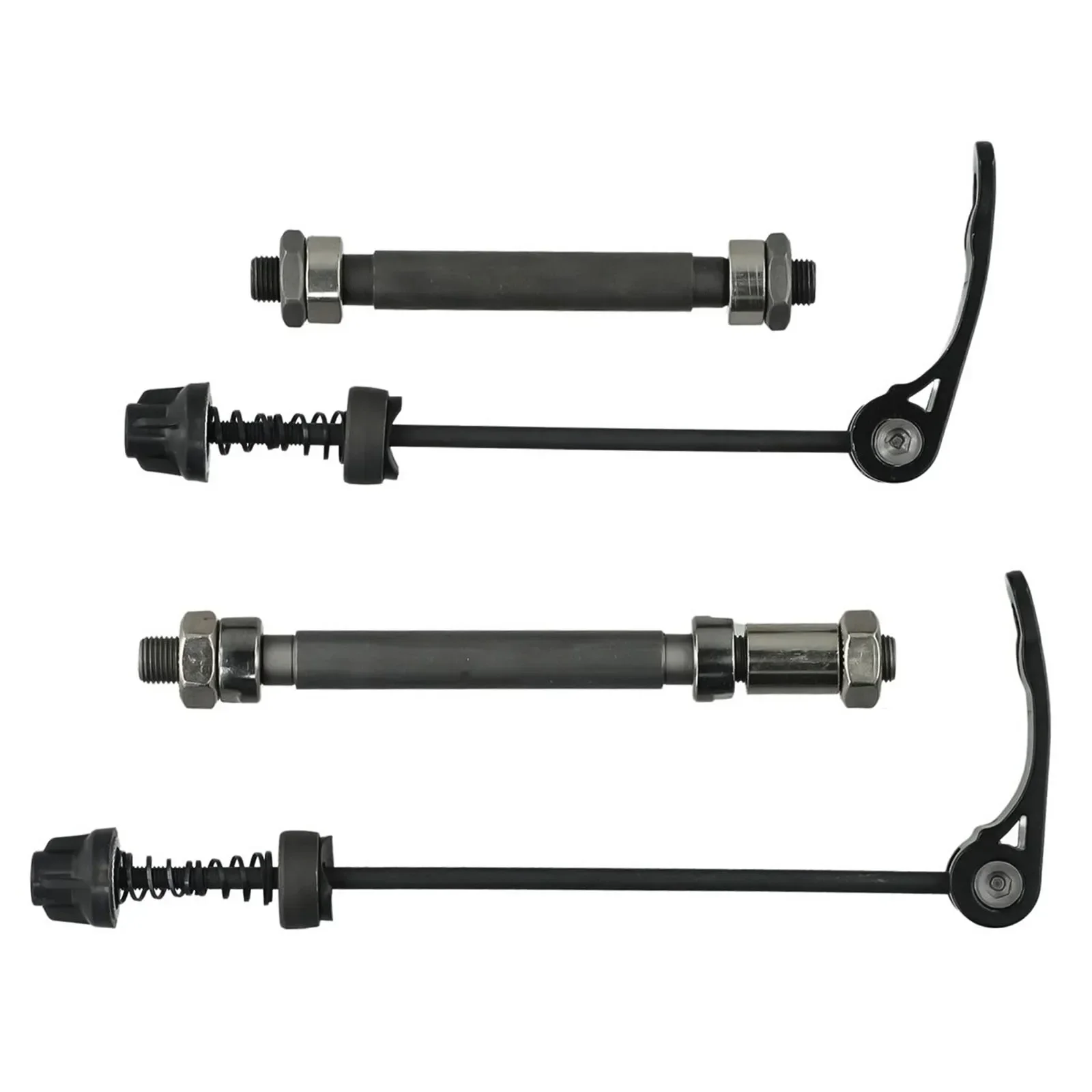 MTB Bike Axle Quick Release Skewer Front Rear Bicycle Axle  Wheel Hub With 2 Bearings   Bike Rear Axle Modification Accessories