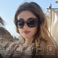 ZENOTTIC, gafas de sol polarizadas con montura de mariposa gruesa Original a la moda para mujer, gafas de sol gruesas con protección Uv400, gafas de sol tipo ojo de gato