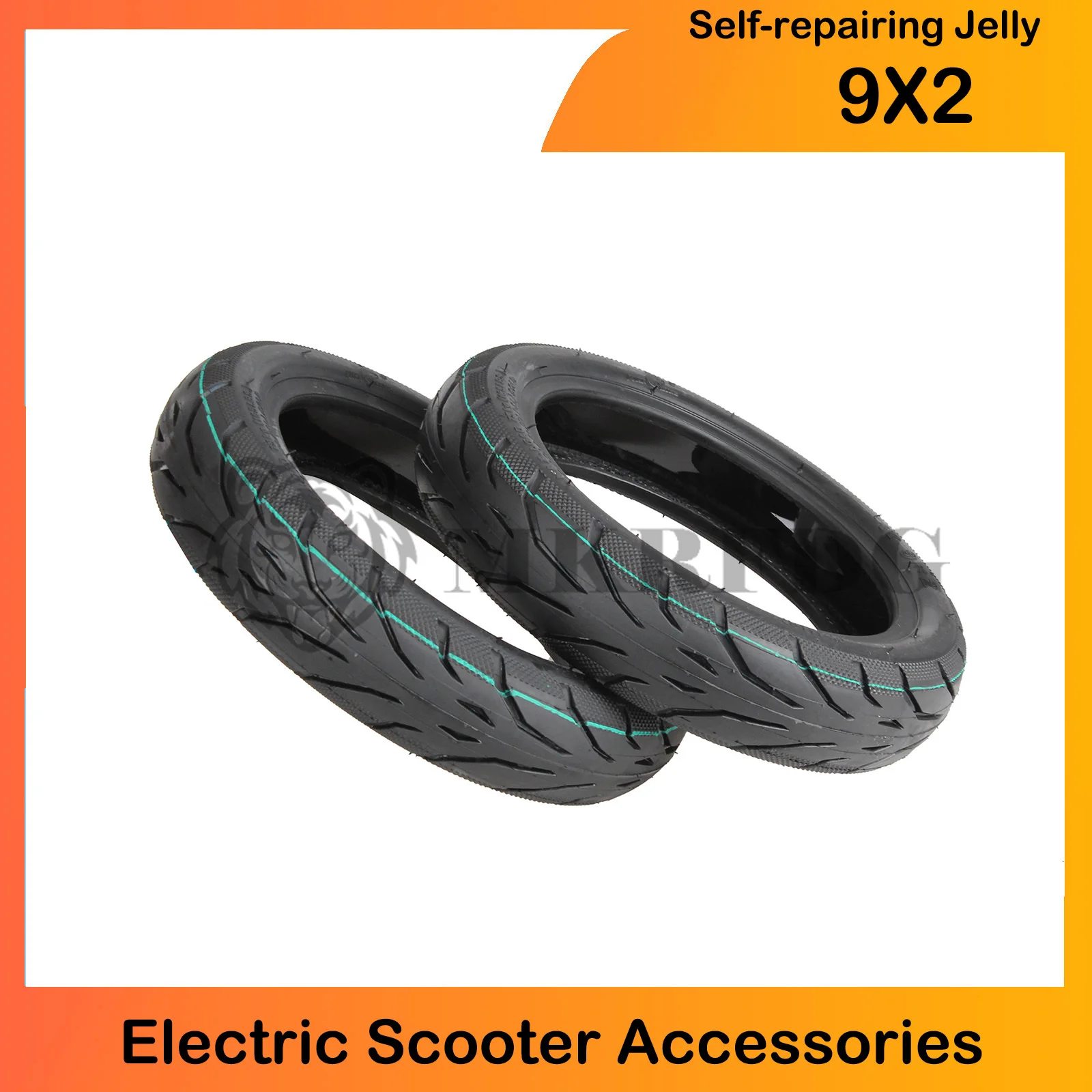 9*2 Self-repairing Jelly Vacuum Tire for Xiaomi M365 1S Pro Electric Scooter 9-inch Modified Tire Resistant to 9x2 Tyre