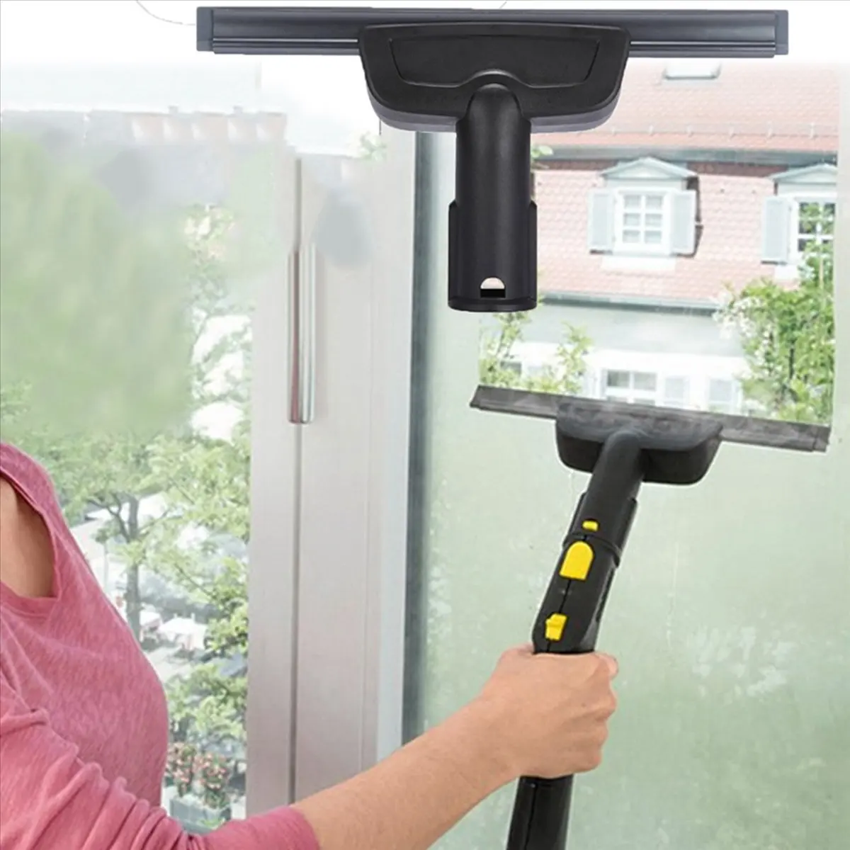 MSOR 2X for Karcher SC2 SC3 SC4 SC5 Window Nozzle for Steam Cleaner Mirrors Moisture and Dissolved Dirt Household Cleaning B