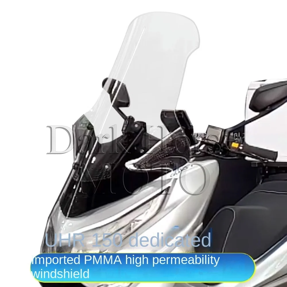 

Motorcycle Modified Front Windshield HD Transparent Windshield FOR Haojue Uhr150