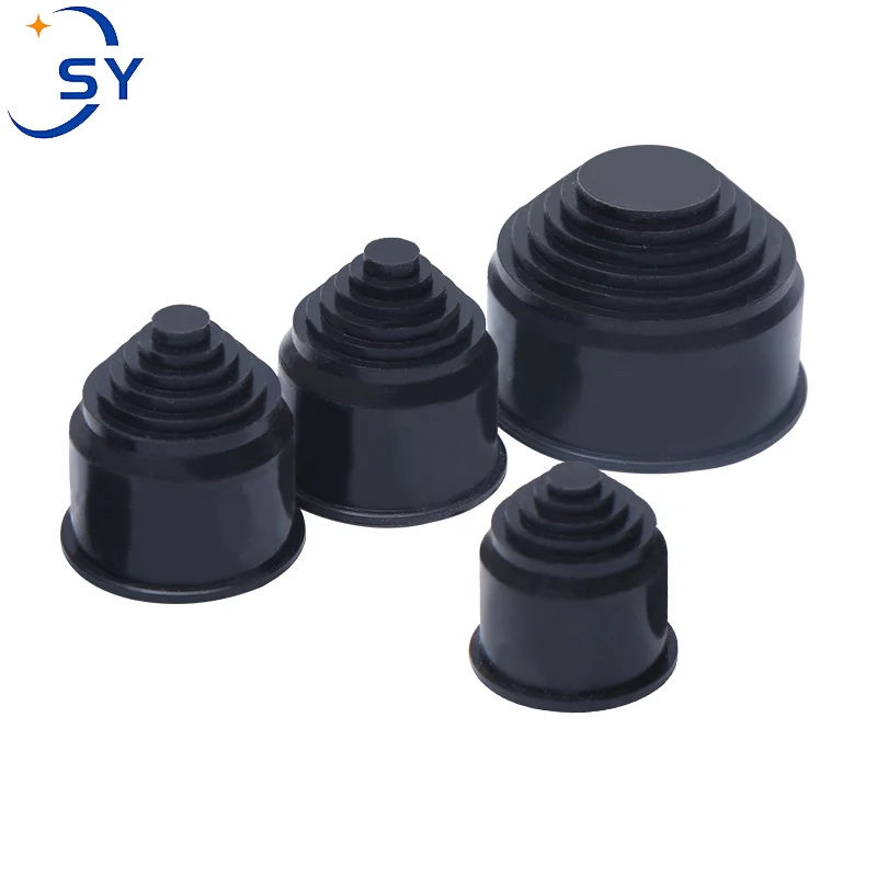 Corrugated Pipe Sealing Bellows Plug Waterproof Insect-proof Plastic Plug Silicone Stuffy Cover Insulation Protective Sleeve
