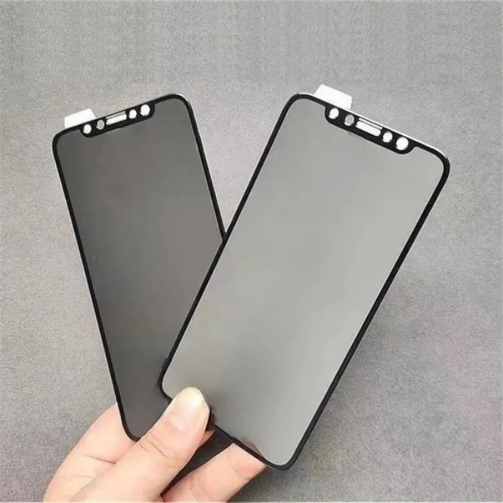 2 Pack Privacy Glass Screen Protector For iPhone 13 11 12 14 15 Pro Max X XR XS Max 7 8Plus Protective Film