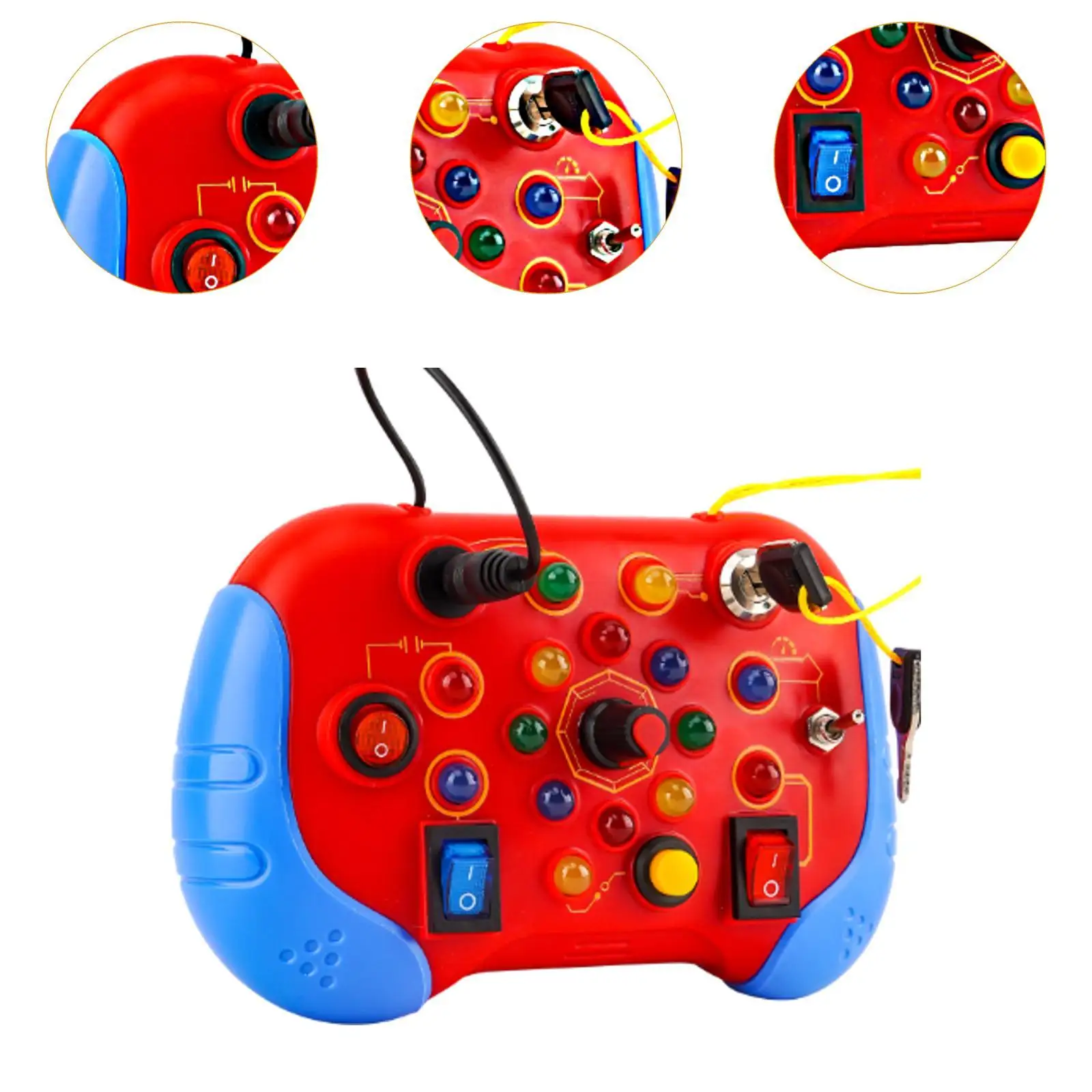 กระดานกิจกรรม LED บอร์ดกิจกรรม ของเล่นพกพา เสริมพัฒนาการ ฝึกทักษะการเคลื่อนไหว