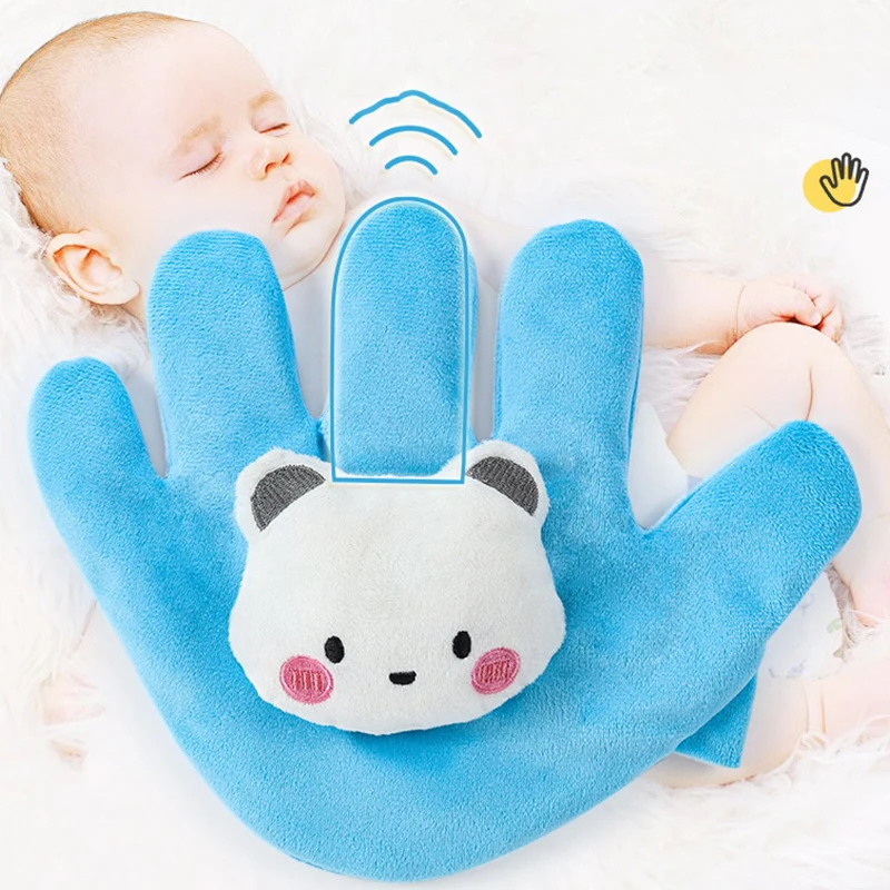 

Gentle Palm Baby Anti-Startle Sleep Soother Large Hand Sleeping Device Infant Pillow for Peaceful Sleep