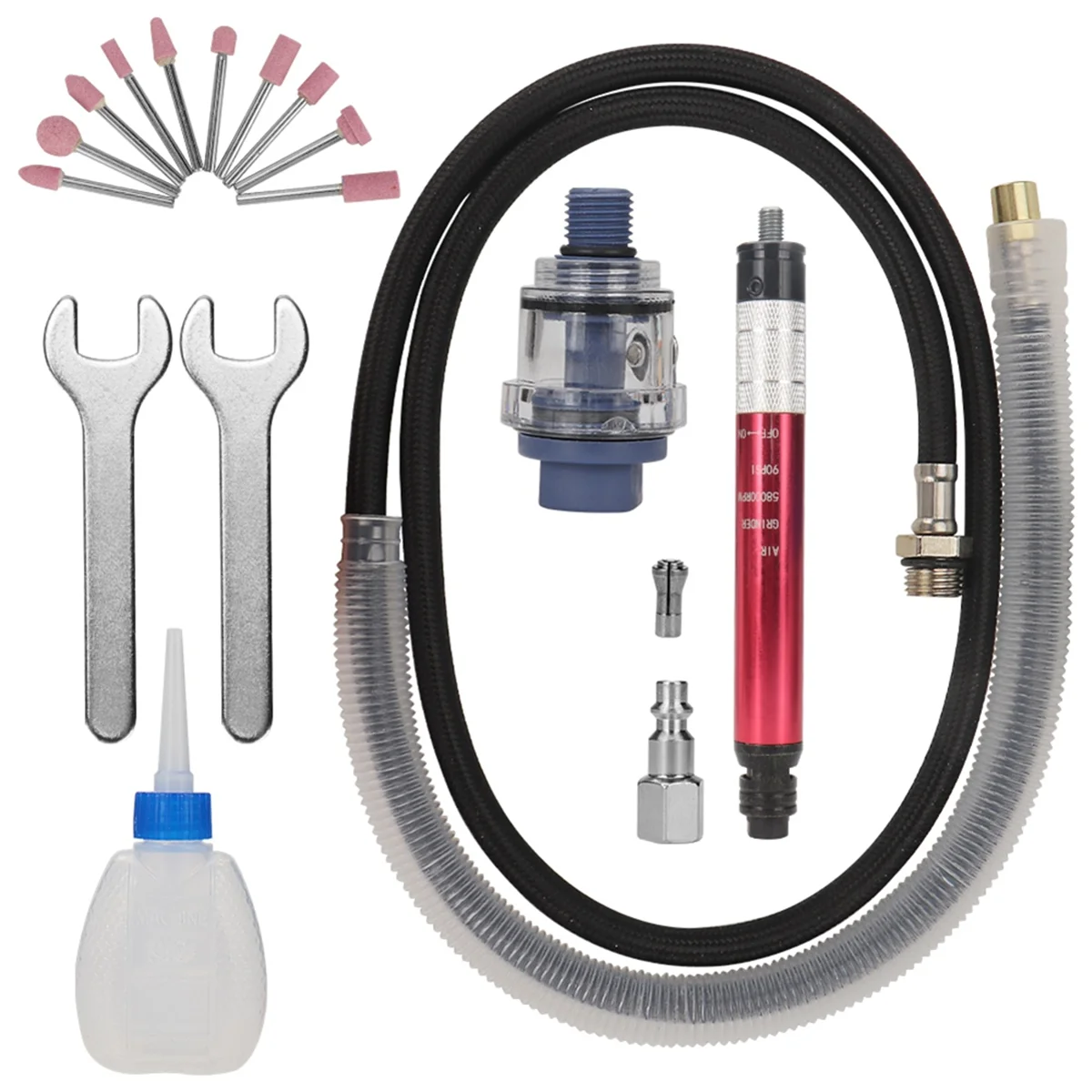 A83Z High-Speed Air Micro-Type Die Grinder Pencil Mini Polishing Grinding Engraving Machine for Wood Jewelry Pneumatic Tool