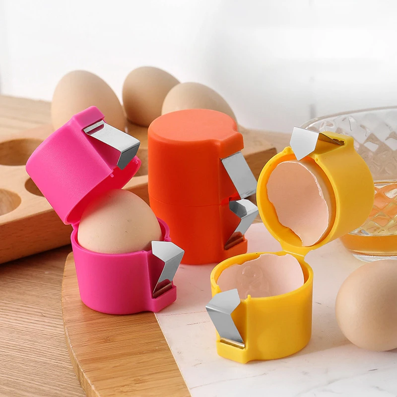 Eggshell Separator Handheld Eggshell Opener Kitchen Baking Tools Egg Cutting Tool Portable Egg Cracking Tool For Kitchen