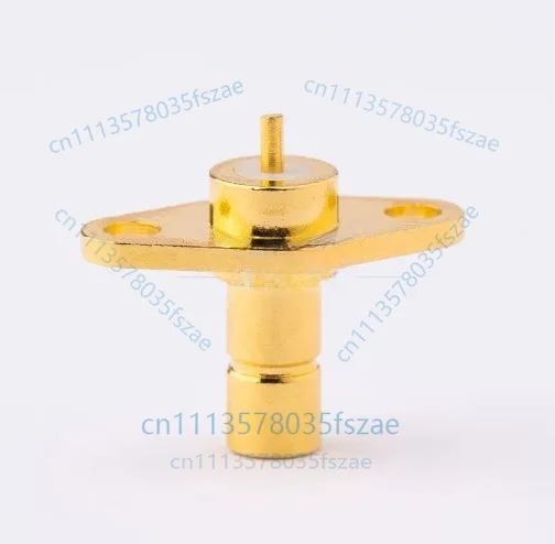 1pc smb-jfd metal boss diamond-shaped two-hole wall-penetrating microstrip connector male fixed flange accessories