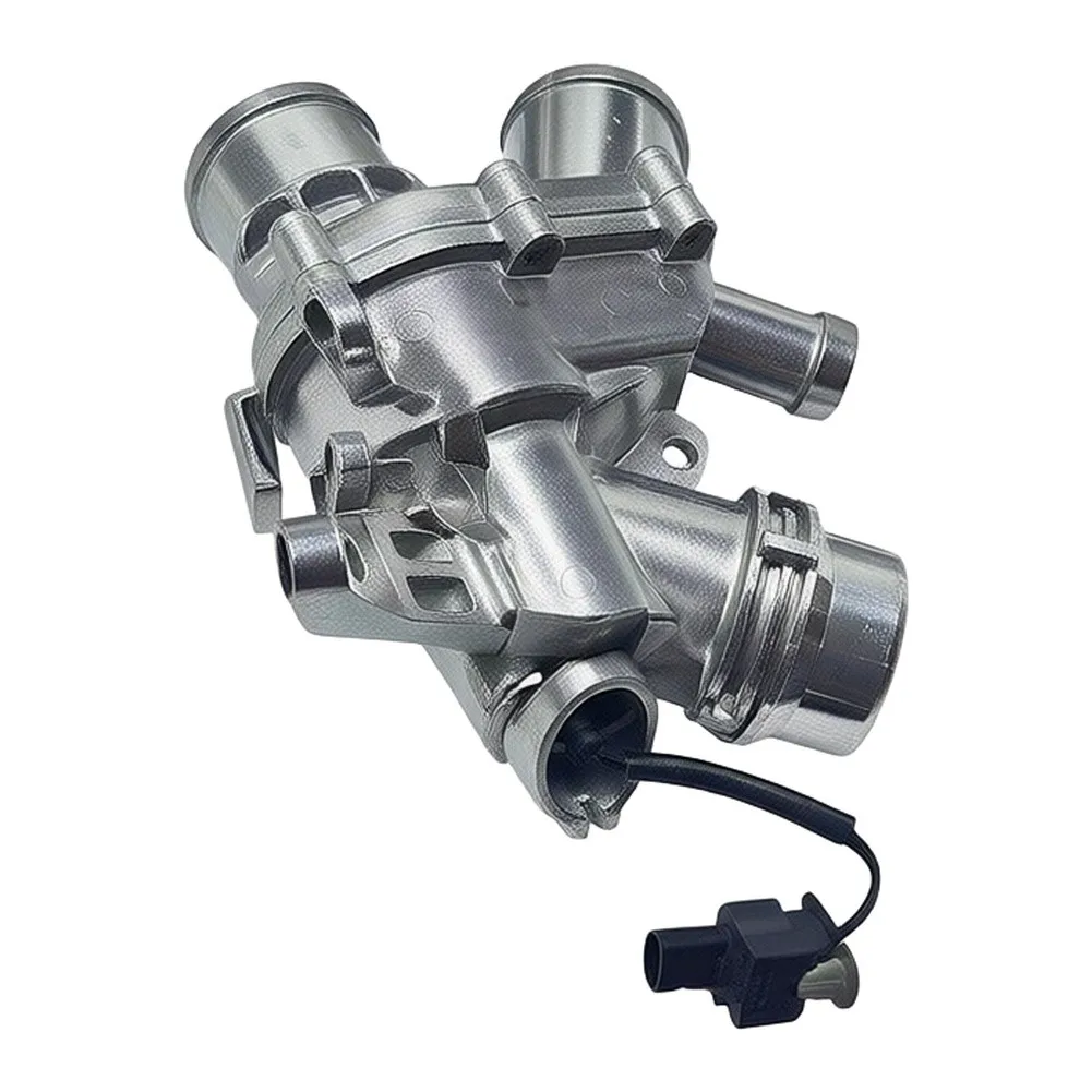Car Upgraded Thermostat Housing For Land Rover For Land Rover For LR4 3.0L 2014-2016 For Range For Rover 3.0L 2014-2019   ﻿