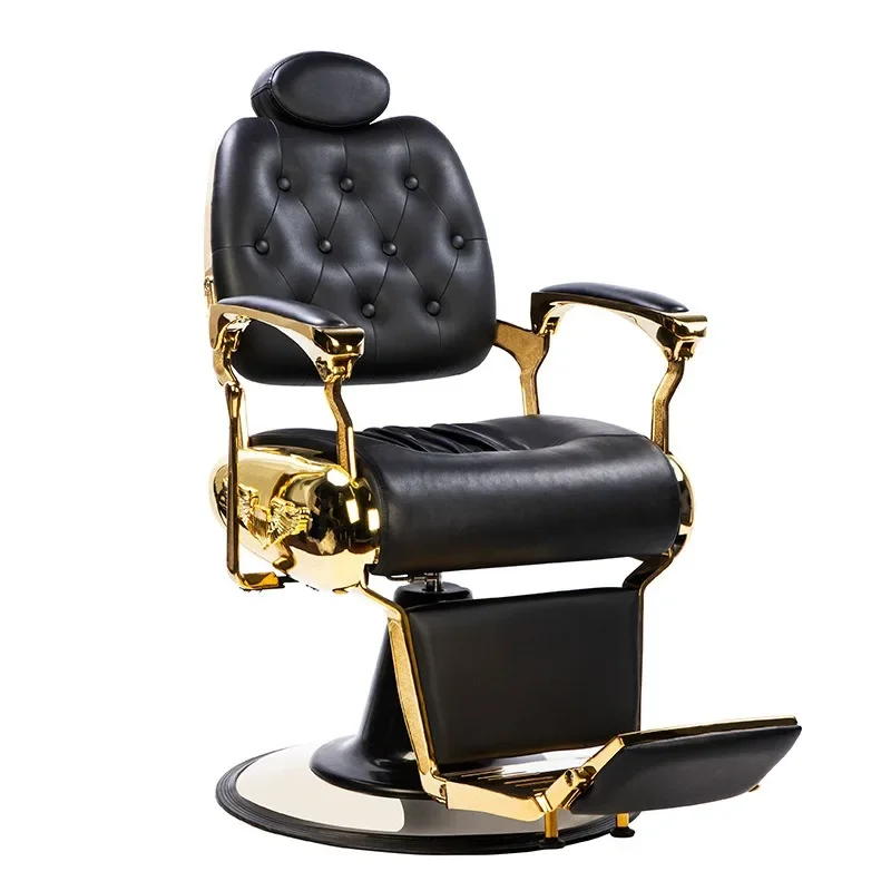 Hairdressing chair, special rotating haircut chair for barber shop and hair salon, can be lowered