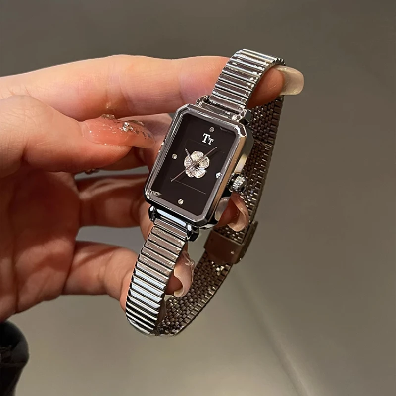 New high-end sense exquisite and small women's watch simple automatic waterproof student quartz watch birthday gift