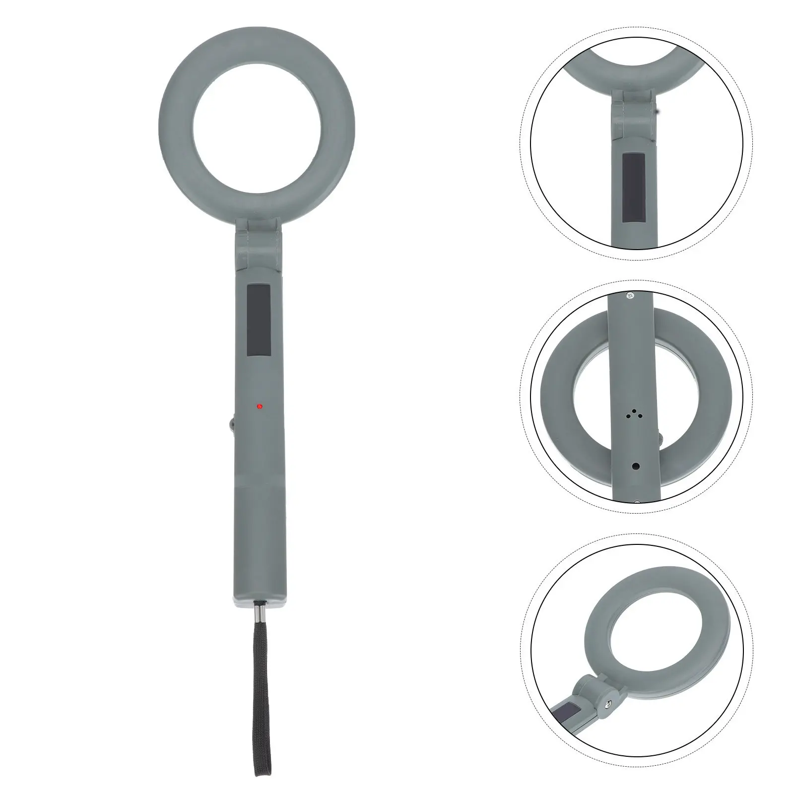 1pc Handheld Metal Foldable High Sensitivity Outdoor Metal Finder For Coins Jewelry Detection Safety Inspection