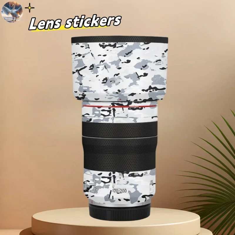 for Canon RF70-200 F4 Lens stickers, precision cut wear-resistant protective film, DIY skin