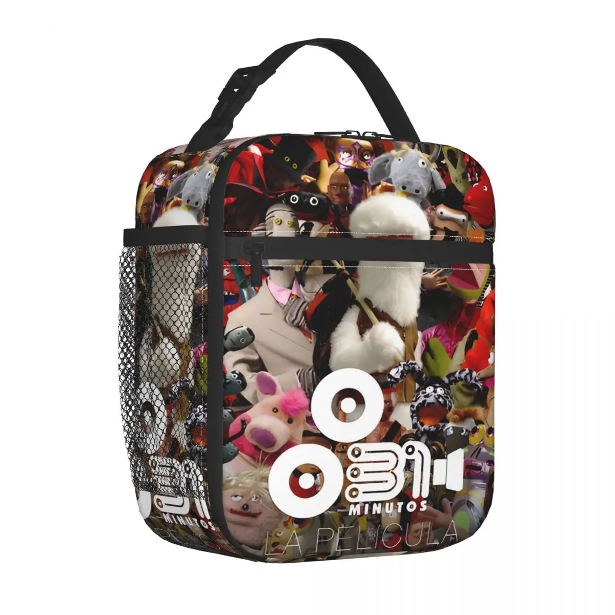 31 Minutos Chilean Comedy Insulated Lunch Bag High Capacity Cartoon Lunch Container Cooler Bag Tote Lunch Box Food Handbags