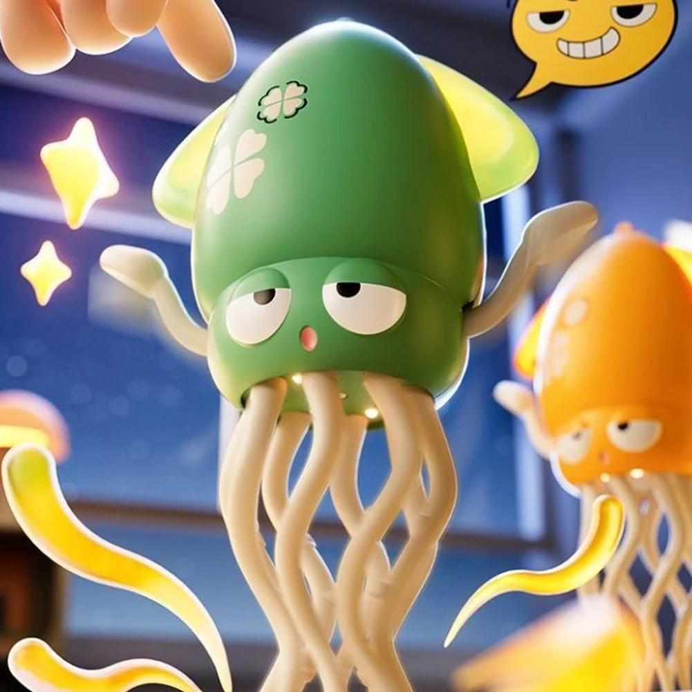 Magic Dancing Octopus Toy- Electric Auto-Sensing Obstacle Avoidance Stress Relief Early Education Fun for Kids Birthday Gift