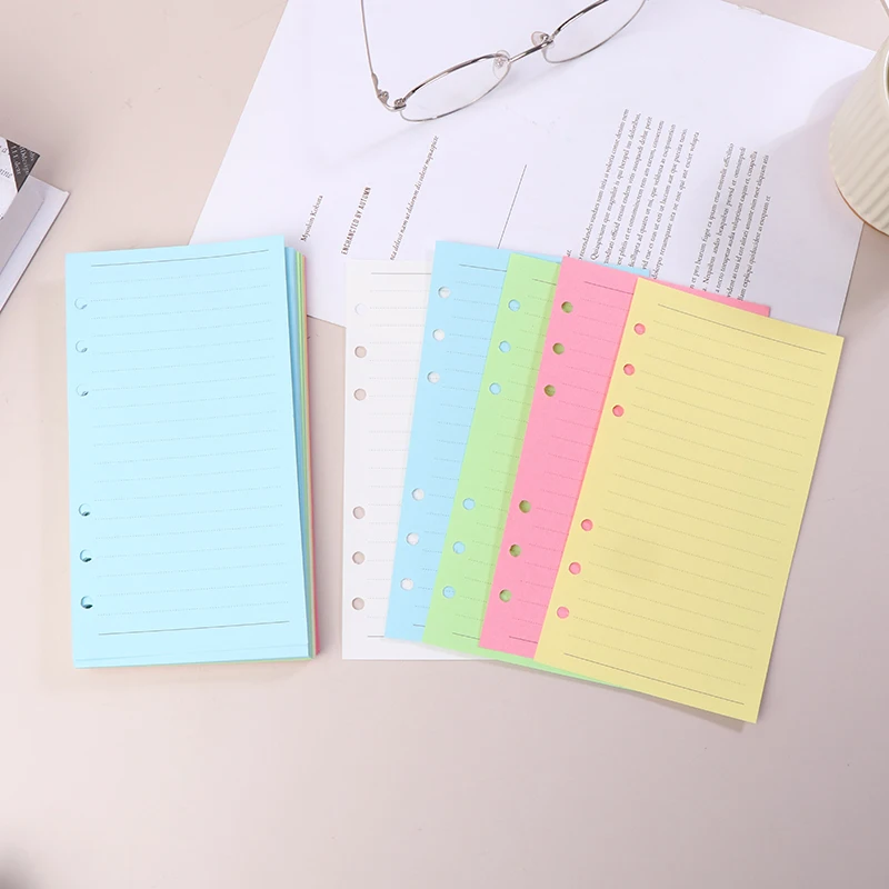 A6 100Sheeet Loose-Leaf Replacement Core Paper Combination Inner Core Office Stationery