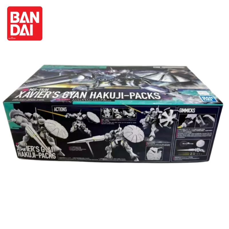 

Bandai Hg Gqx 07 1/144 Cross-Time Battle Zevel Special Strongman Белая керамическая модель Комплект Mecha Warrior Фигурка Развивающая игрушка