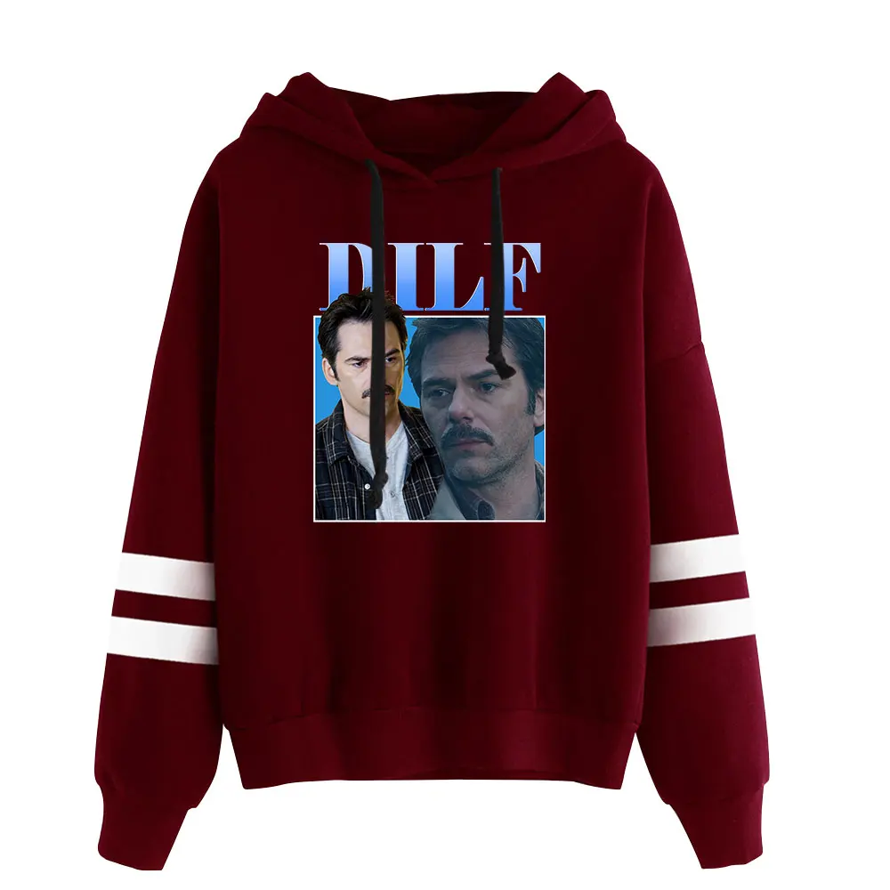 Charlie Swan DILF Vintage 90s Merch Pullover Hoodie Merch Fashion Hoodie Fashion Sweatshirt Pullover Tracksuit