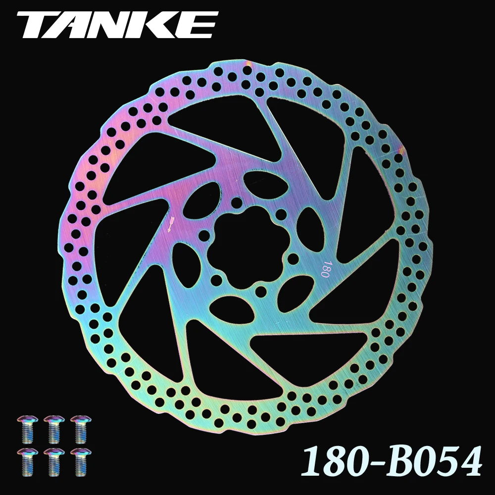 TANKE Fahrrad Scheibenbremse 140 160 180 203 Rotoren mit Schrauben hydraulische Bremse Straße Mountainbike MTB Öl Slick Rotor Fahrradteile