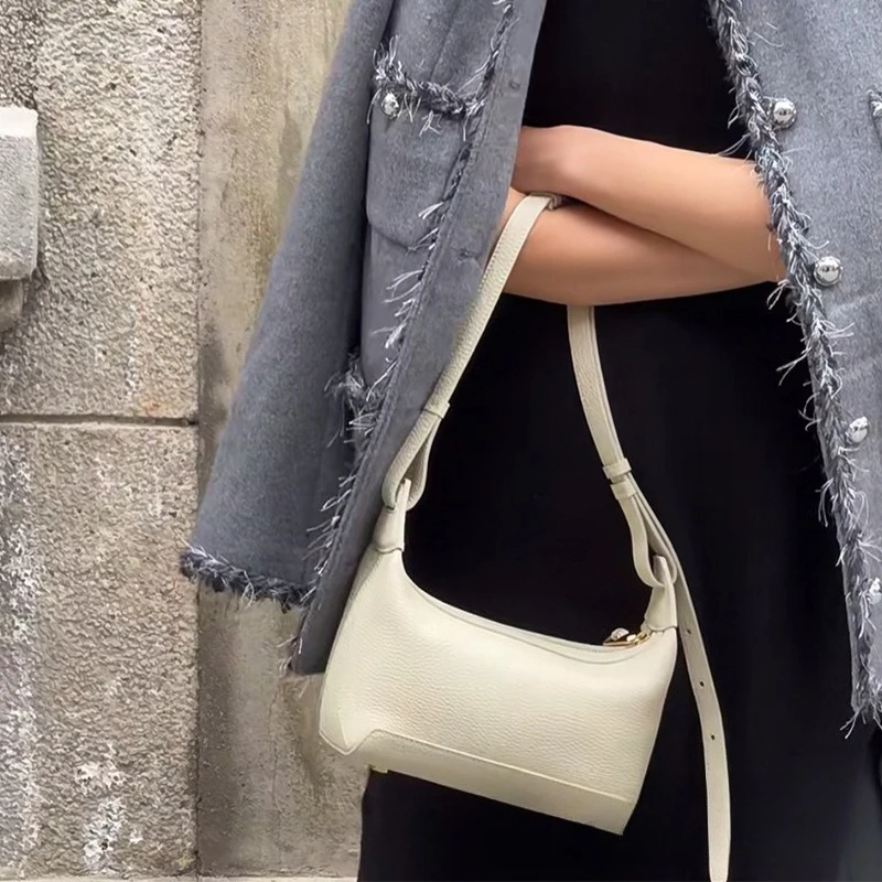 

MYTASTE Kite Bag 2025 New Luxury Versatile Single Shoulder Crossbody Underarm Lunch Bag Baguette Bag