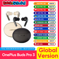 100% New Oneplus Buds Pro 3 Global Version TWS Bluetooth Earphone 50dB Active Noise Canceling 43h Battery Life For Oneplus12 12R