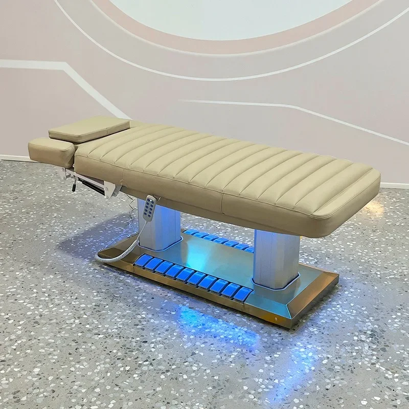Multifunctional lifting electric beauty bed, beauty salon special spa spa massage table, facial microplastic injection bed